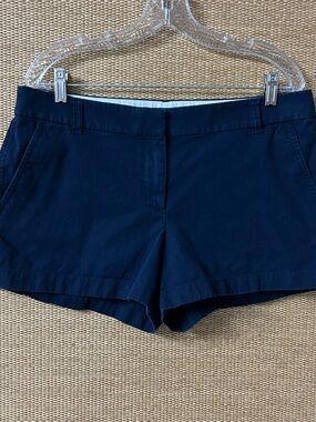 J.Crew Chino Shorts Women’s 12 Navy Blue
